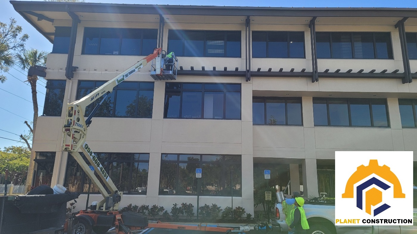 Exterior building restoration contractor in Fort Lauderdale