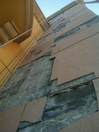 Facade waterproofing