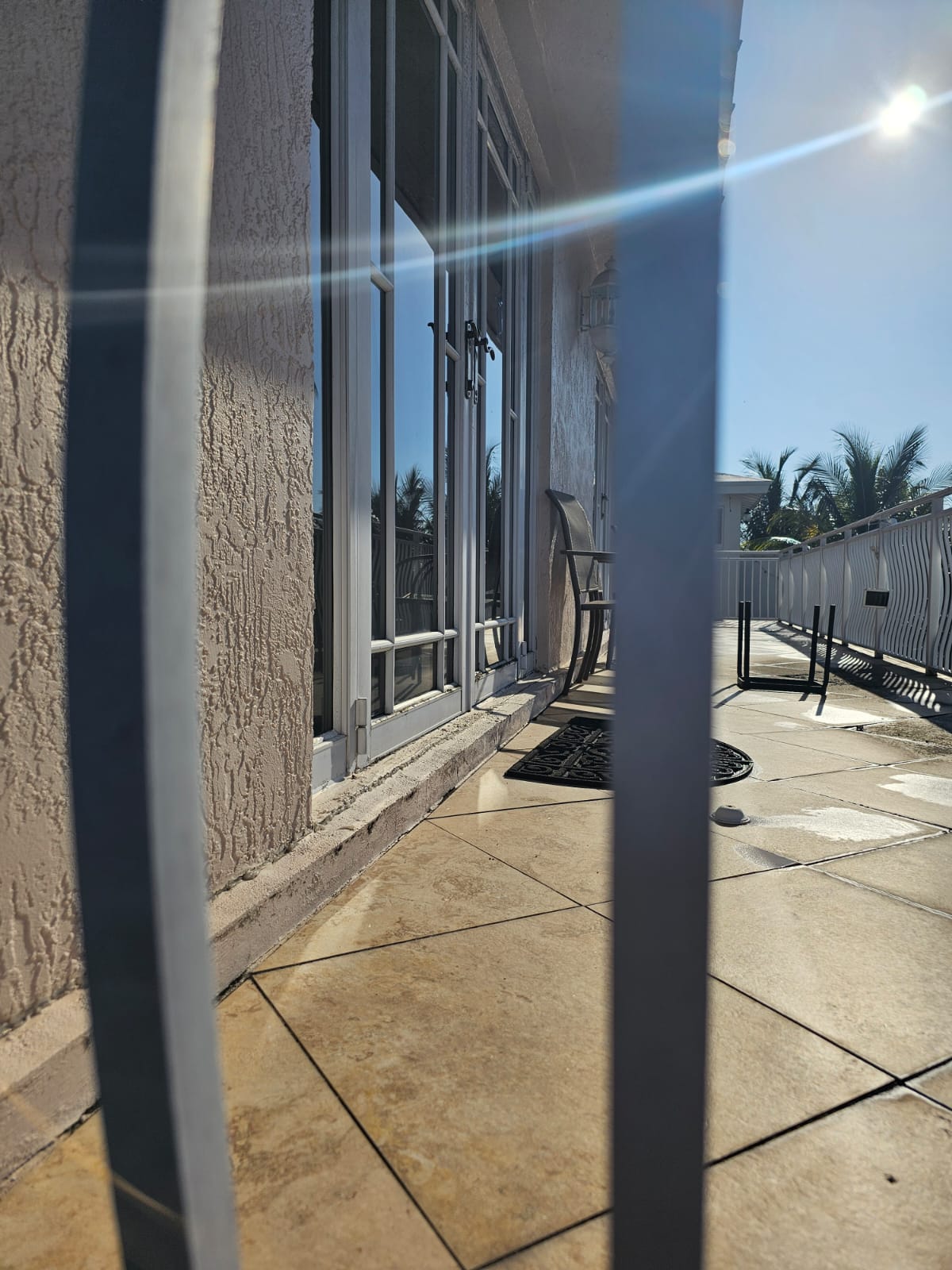 Completed balcony restoration